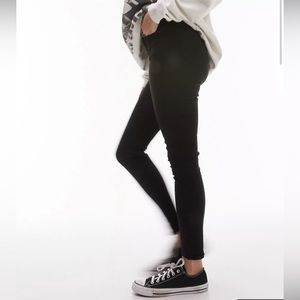Topshop Jamie Black Jeans in size 30